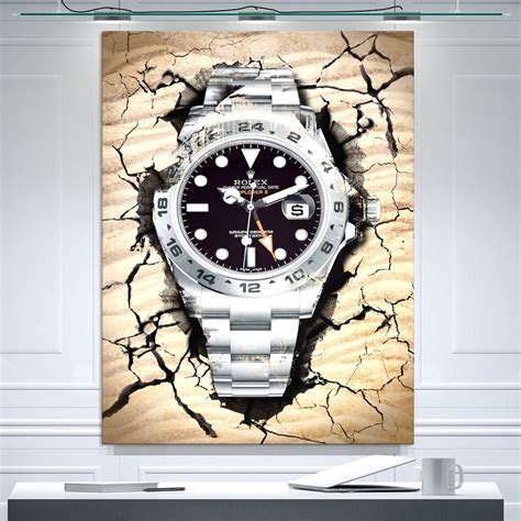 rolex arts|Rolex watch poster.